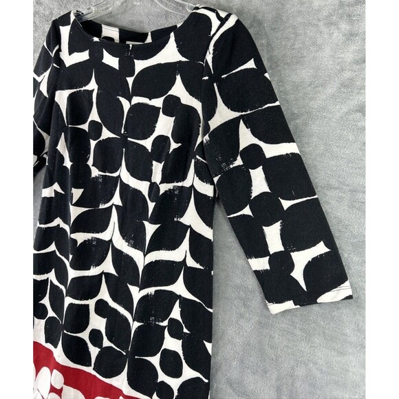 London Style Collection Women’s Small Dress Geometric Floral Pattern y2k Preppy - Picture 4 of 9